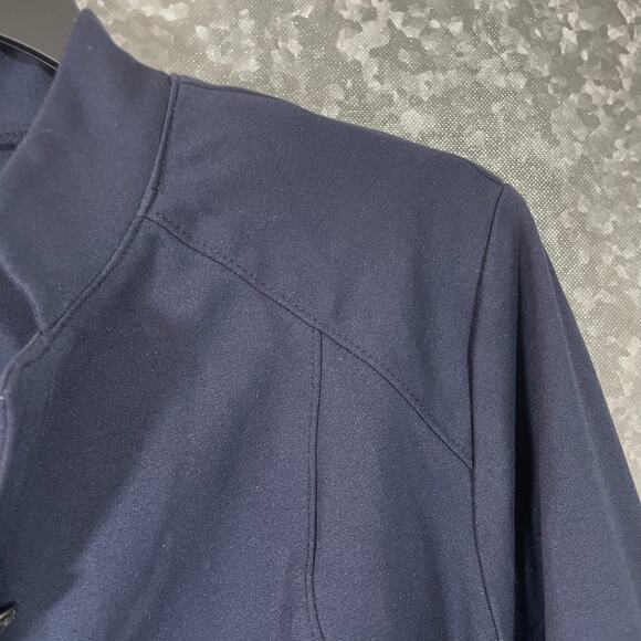 Lane Bryant Women's Plus Size Navy Blue Military Style Blazer - Size 26 - Jacket - Picture 2 of 7